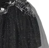 Hexenmagie Spinnennetz Kostüm Glitzer Hut Halloween Hexe Produktbild-Vorschau 5