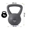 FIZYO Miękki Kettlebell Wypełniony Żelaznym Piaskiem, Podgląd zdjęcia produktu 3