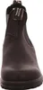 A close-up front view of a black Blundstone Chelsea boot. Produktbild-Vorschau