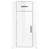 vidaXL Büroschrank Hochglanz-Weiß 40x49x75 cm Holzwerkstoff Produktbild-Vorschau 6
