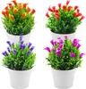 4 Stücke Kunstblumen Künstliche Callalilie Blumen Produktbild-Vorschau 1