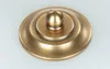 Deckenlampe Creme Messing E27 Glas Metall Jugendstil Produktbild-Vorschau 5