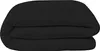Bettwäsche 200x220 + 2er 80x80 cm Schwarz Bettbezug Produktbild-Vorschau 2