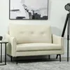 HOMCOM Sofa 2-Sitzer 124 cm Kleine Couch mit Armlehne, Produktbild-Vorschau 8