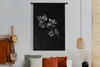 MuchoWow® Wandteppich Wandbehang Zweig mit ovalen Blättern Produktbild-Vorschau 4