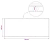 vidaXL Brise-vue pour balcon 200 x 500 cm, tissu enduit de Voir les images du produit 2