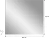 Wandspiegel Canu Xonox - Basaltgrau - 80x73x2 cm Produktbild-Vorschau 7