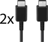 2x Typ-C Schnell-Ladekabel für Original Samsung Galaxy M11, Produktbild-Vorschau 1
