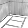 Geräteschuppen Gerätehaus Gartenhaus 392x257x178 cm Metall Produktbild-Vorschau 6