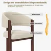 Flieks Esszimmerstuhl 6er Set mit dicker Polsterung und Produktbild-Vorschau 5