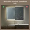 Auralum LED Badspiegel 90x70 cm rahmenlos, beleuchteter Produktbild-Vorschau 3