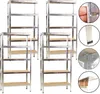 SET 4 x Schwerlastregal 90 x 40 x 180 cm, MDF Boden Produktbild-Vorschau 1