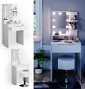 Toaletný stolík Vicco Ruben biely 60 cm s LED osvetlením a Náhľad obrázku produktu 2