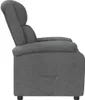 vidaXL Relaxsessel Dunkelgrau Stoff Produktbild-Vorschau 4