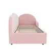 Merax Polsterbett Schlafsofa 90x200 cm L-Form mit Produktbild-Vorschau 8