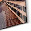 DEQORI Glasbild Echtglas 30x30 cm 'Steg ins Abendrot' Produktbild-Vorschau 5