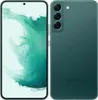 A front and back view of a green Samsung Galaxy S22+ smartphone. Náhľad obrázku produktu