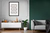 MuchoWow® Gerahmtes Poster Schottischer Highlander - Marmor Produktbild-Vorschau 8