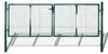 vidaXL Ocelová plotová brána 300x125 cm Zelená Náhled obrázku produktu 8