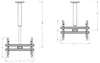 VCM Universal TV Deckenhalterung | 42-65 Zoll bis 60 kg | Produktbild-Vorschau 2