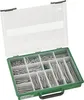 An open toolbox filled with various sizes of screws. Podgląd zdjęcia produktu