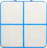vidaXL Tappetino gonfiabile con pompa 200x200x10 cm PVC Blu Anteprima dell’immagine prodotto 3