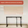 Piètement de bureau AREBOS à hauteur réglable Voir les images du produit 7