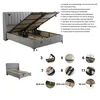 Bambi Boxspringbett 160x200 mit Bettkasten mit Matratzen Produktbild-Vorschau 5