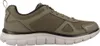 Side view of a single olive and black athletic shoe against a white background. Produktbild-Vorschau