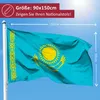 PHENO FLAGS Kasachstan Flagge - 90x150cm Produktbild-Vorschau 2