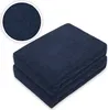 Doppelpack Marke Frottee Spannbettlaken Navyblau 70 x 140 Produktbild-Vorschau 2
