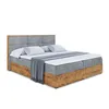 ALTDECOR Boxspringbett LOLLI1 mit H4-Matratze, Kopfteil und Produktbild-Vorschau 2