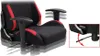 DXRacer Formula F01 Gaming Chair, schwarz-rot Produktbild-Vorschau 17