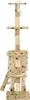 vidaXL Tiragraffi per gatti con colonne in sisal 138 cm Anteprima dell’immagine prodotto 9