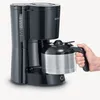 Caffettiera con filtro isolato in acciaio inossidabile da 8 Anteprima dell’immagine prodotto 3