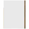 vidaXL Szafka ścienna Lyon dąb wędzony 60x31x40 cm materiał Podgląd zdjęcia produktu 6