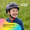 KED Pop II Kinder Fahrradhelm Mit Optimierter Passform Und Produktbild-Vorschau 6