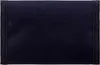A closed navy blue wallet. Produktbild-Vorschau