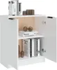 Buffet blanc 60x30x70 cm bois composite Voir les images du produit 6