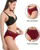 ASKSA 6er Spitze Slips Unterhosen Damen Baumwolle Produktbild-Vorschau 3