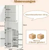 Kuchyňská skříňka COSTWAY 166 cm, bufetová skříňka se 3 Náhled obrázku produktu 2