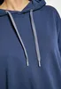 Damen Langarm Hoodie Blau Größe M aus 100% Baumwolle mit Produktbild-Vorschau 6