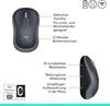 Logitech Optische Maus M185 kabellos dunkelgrau Produktbild-Vorschau 34