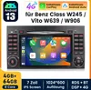 4+64G 7 "Android 14 CD DVD Autoradio Carplay Für Mercedes Podgląd zdjęcia produktu 2
