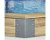 Aufstellpool Holzpool-Set Weka 593 achteckig 310x310x116 cm Produktbild-Vorschau 6