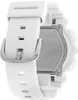 Close-up view of the back of a white Casio Baby-G watch, showing the strap and buckle. Anteprima dell’immagine prodotto
