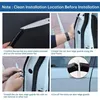 Protection de bordure de porte de voiture, 5 mètres, forme Voir les images du produit 6