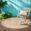 Carpetsale24 Runder Outdoor Teppich Wetterfest Küchen Produktbild-Vorschau 2