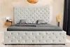 riess‑ambiente Boxbett PARIS 180x200cm champagner beige Produktbild-Vorschau 4