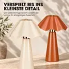 Mica Decorations Meera Tischlampe Beige - Tischlampe aus Produktbild-Vorschau 4